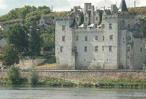 Chateau de Montsoreau, à la confluence de la Loire et de la Vienne